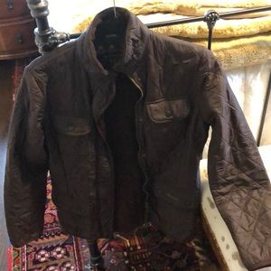 Barbour lined Jacket Brown Sz 6
